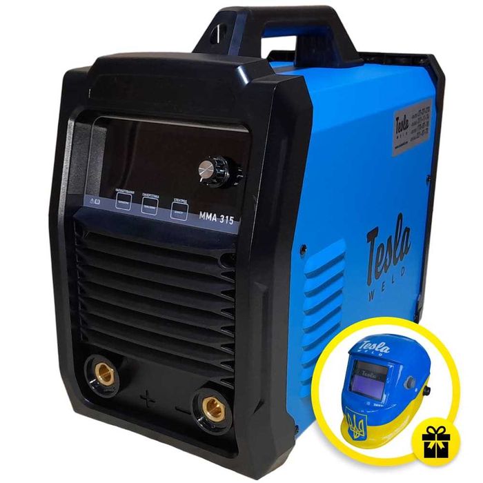 Сварочный инверторный аппарат Tesla Weld MMA 315 + Маска в подарок