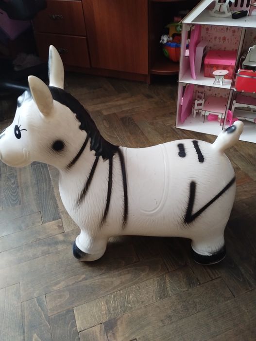 Іграшка стрибунець ( зебра)