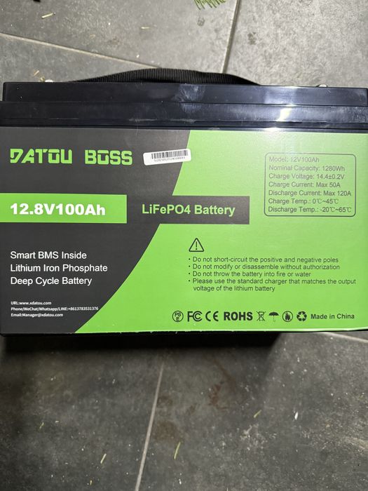 Akumulator bank energii LiFePo4 12V 100ah