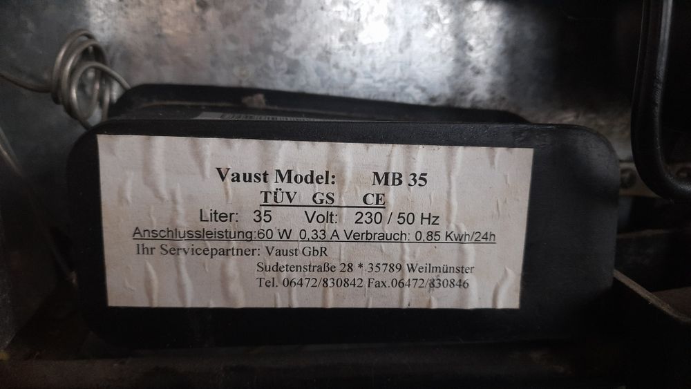 Мини бар холодильник VAUST MB35