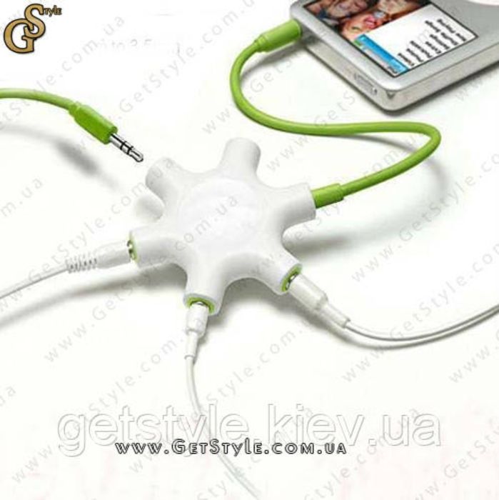 Перехідник Splitter Pro - розгалужувач для навушників зірка