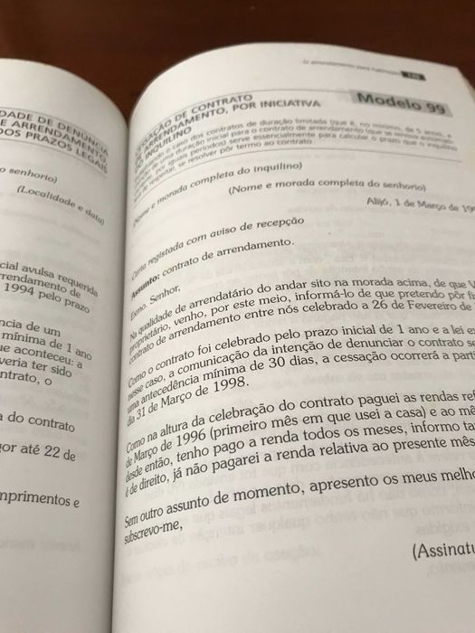 Livro/Guia "180 Modelos de Cartas" - Edições DECO Proteste