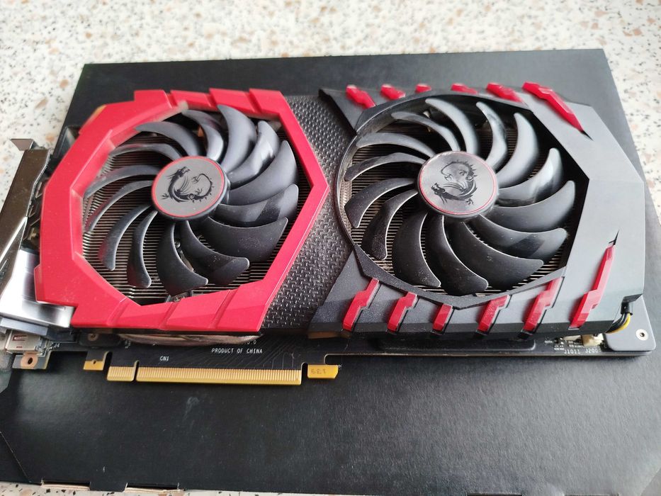 Відеокарта MSI GTX 1060 gaming x 3gb ddr5