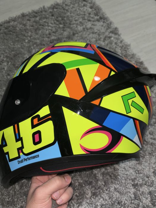 Capacete AGV soleluna rossi