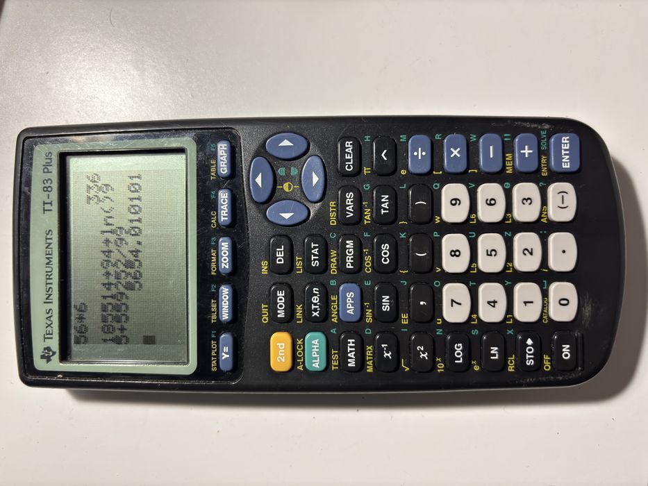 Calculadora Texas Instruments TI-83 Plus