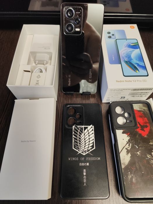 ИГРОВОЙ Xiaomi redmi note 12Pro 5G , память 8+8-256гиг, идеал