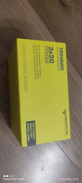 приціл призматичний  trihawk  swampfox