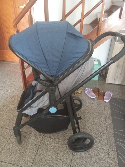 Trio de passeio como novo kinderkraft