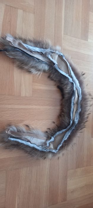 Obszycie etola szał kołnierz lis jenota długi
