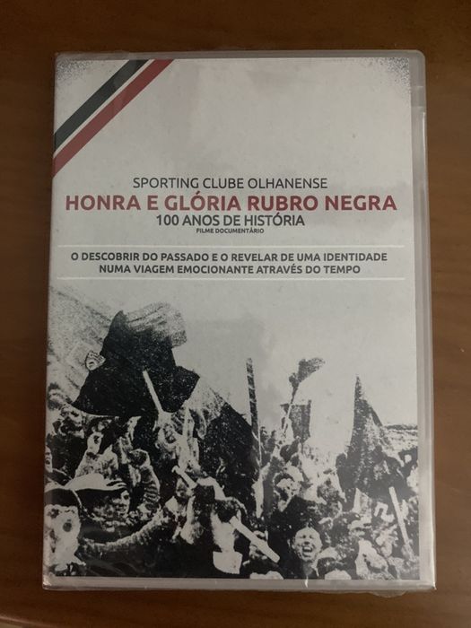 DVD Sporting Clube Olhanense - Honra e Gloria Rubro Negra - Novo