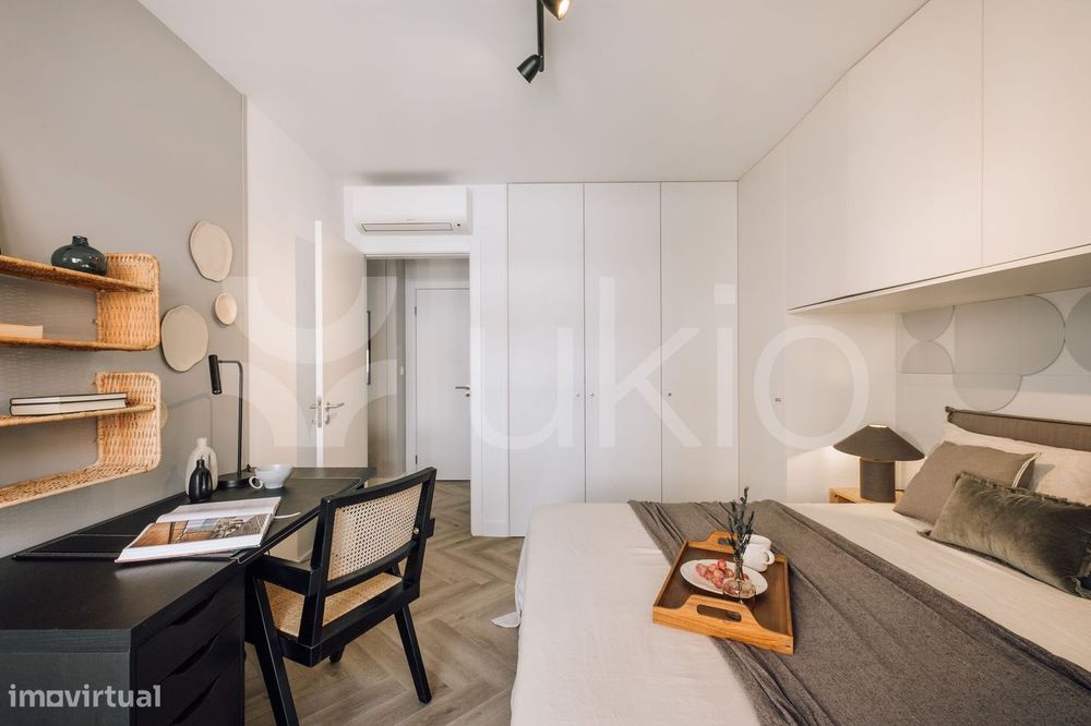 Apartamento T1 com varanda no Bairro Azul - Parque Eduardo VII