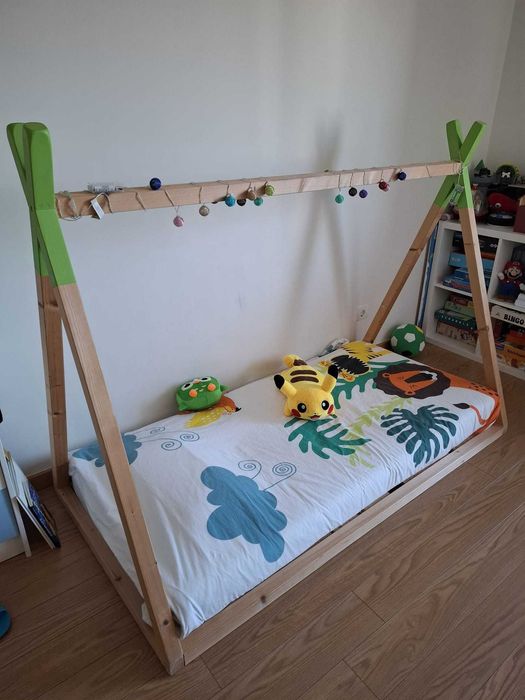Cama Montessori - criança