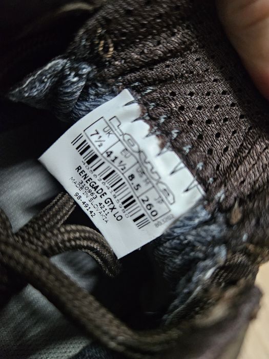 Тактичні кросівки /туристичні LOWA reneqade gore tex