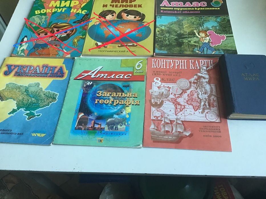Атласы географические