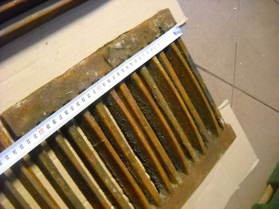 Ruszta pieca żeliwne