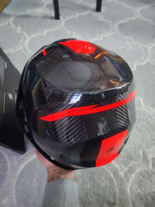 Kask motocyklowy szczękowy SCORPION EXO-TECH EVO CARBON ROVER XL