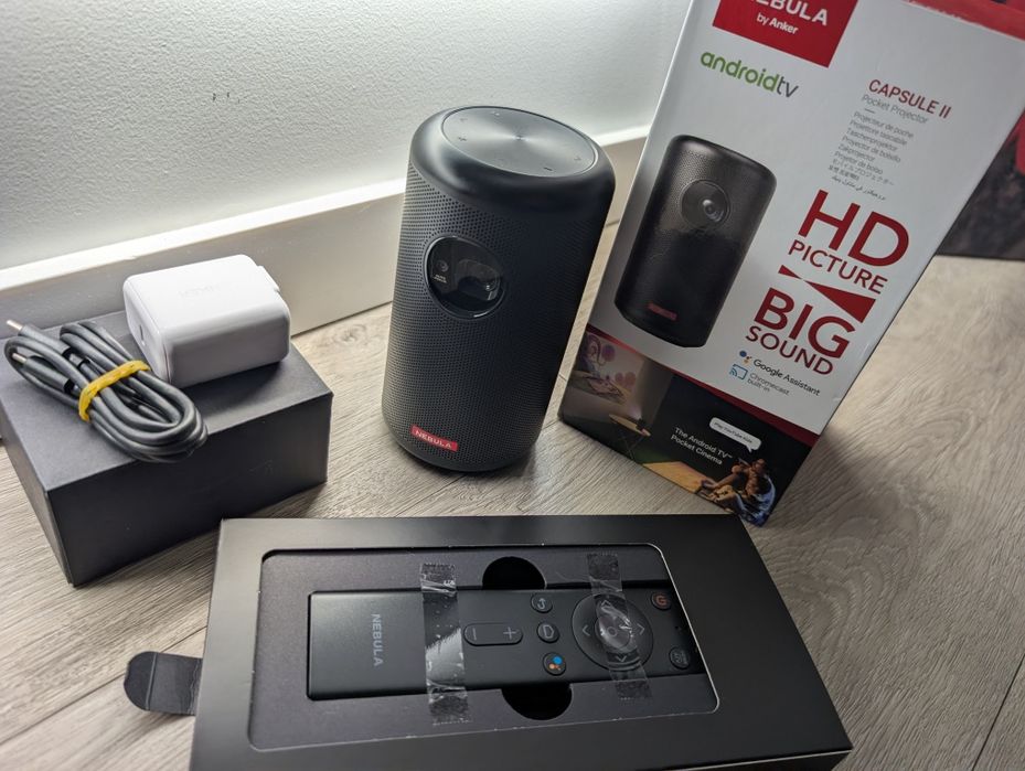 Проектор Anker Nebula Capsule 2 Android TV 9 новий стан