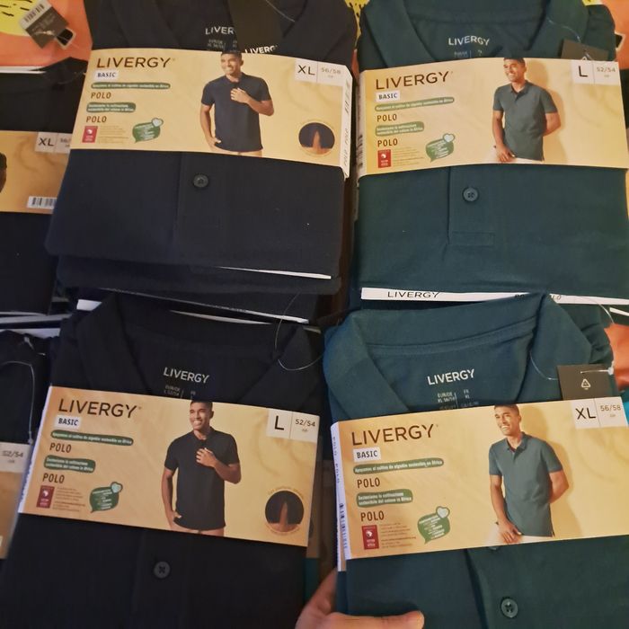 РОЗПРОДАЖ! Чоловічі футболки поло LIVERGY