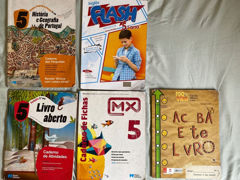 Livros de fichas 5. ano