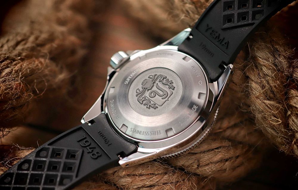 YEMA Superman Heritage YSUP25A39-ERBIS - 39 mm Zegarek Męski