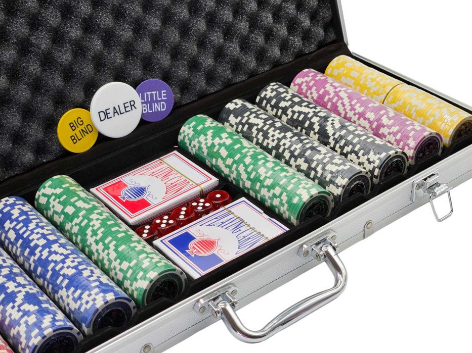 Zestaw do gry w pokera 500 szt