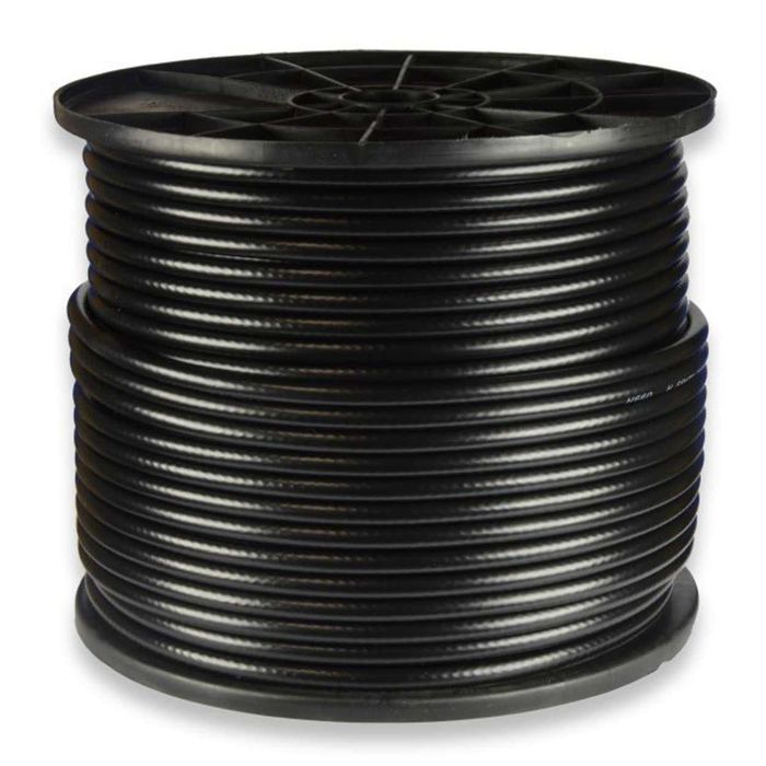 PremiumX 100 m Basic kabel koncentryczny, czarny 135 dB, 4-krotny