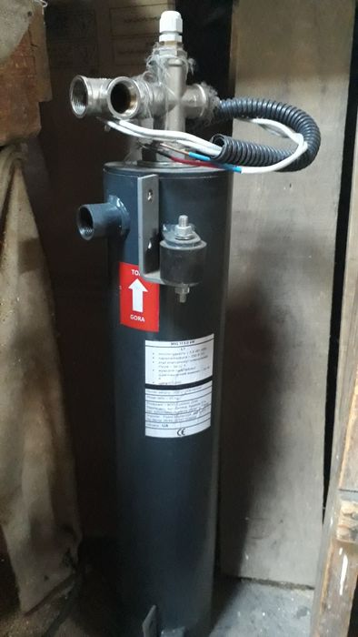 Kocioł indukcyjny do c.o i c.w-Ogrzewanie elektr.5KW,230V-mało używany