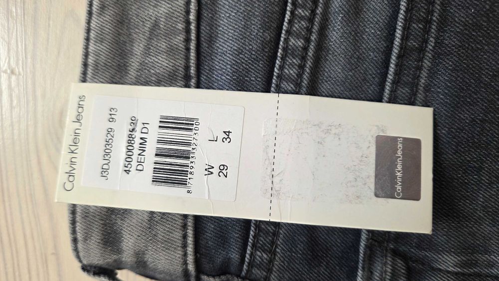 Чоловічі джинси Calvin klein w29 l 34оригінал