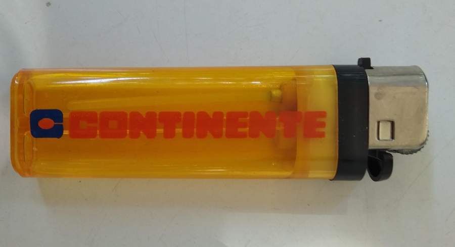 Isqueiro com publicidade - Continente - Para colecionadores - NOVO