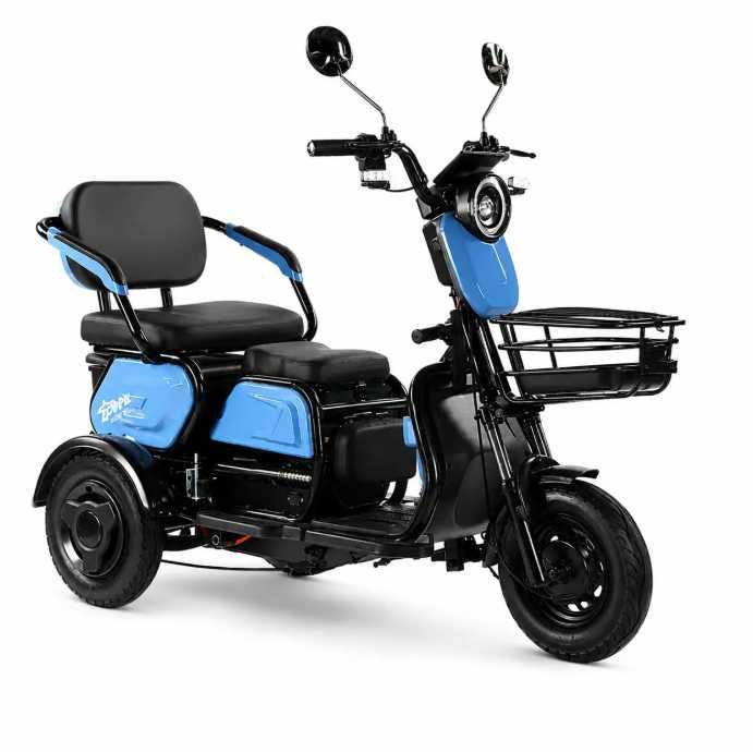 Трицикл акумуляторний VOLT DRIVE 1000 Вт, 35 км/год, запас ходу до 45 км