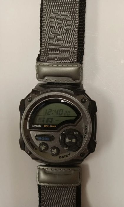 Часы Casio MP3 WMP-1 JAPAN годинник касіо з мр3 плеером вінтаж ретро