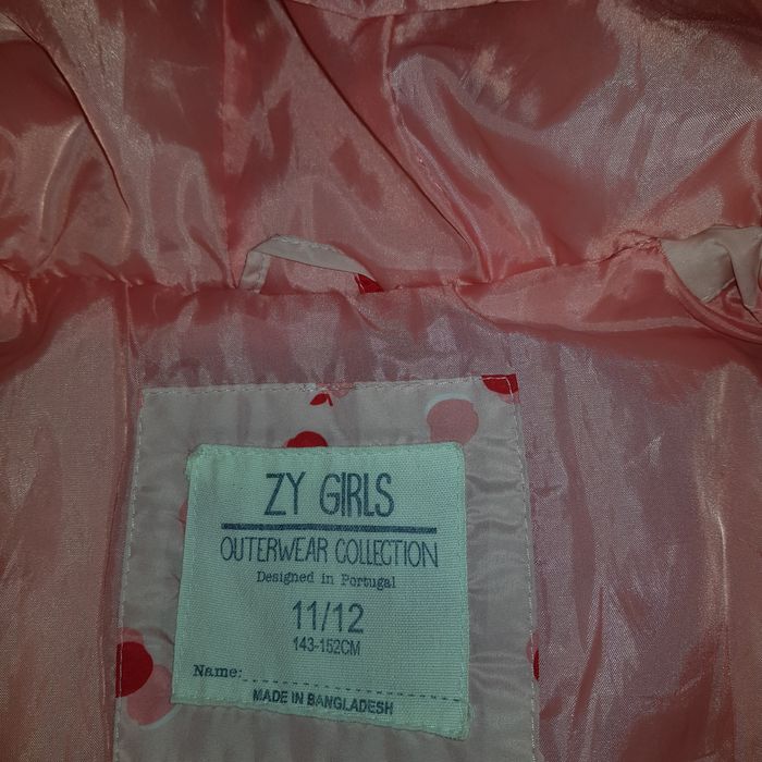 Colete da ZY Girls  tamanho 9 anos