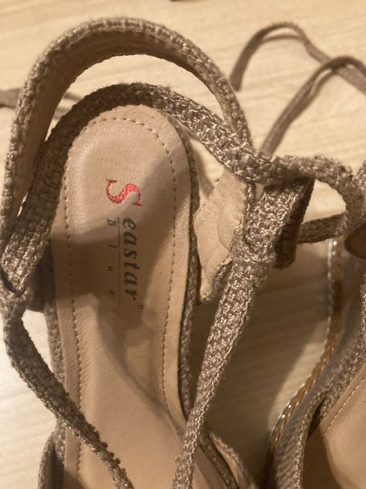 Espadryle na koturnie