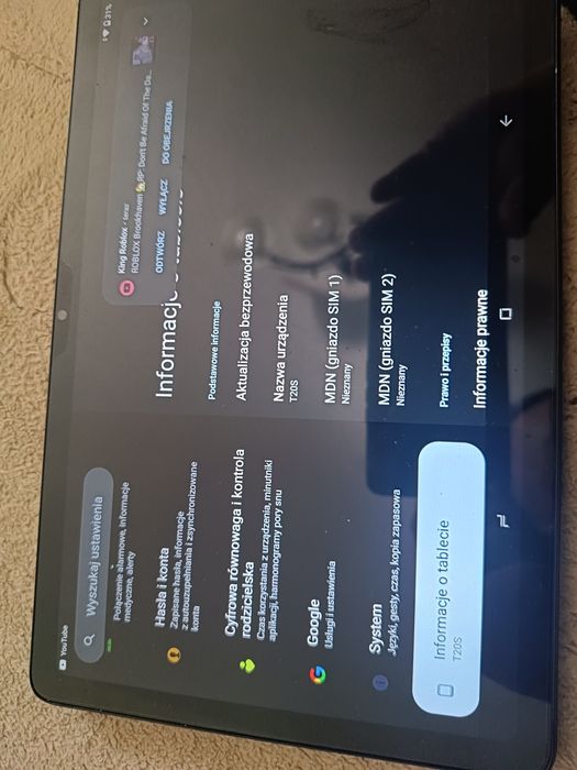 Tablet dooge T20s