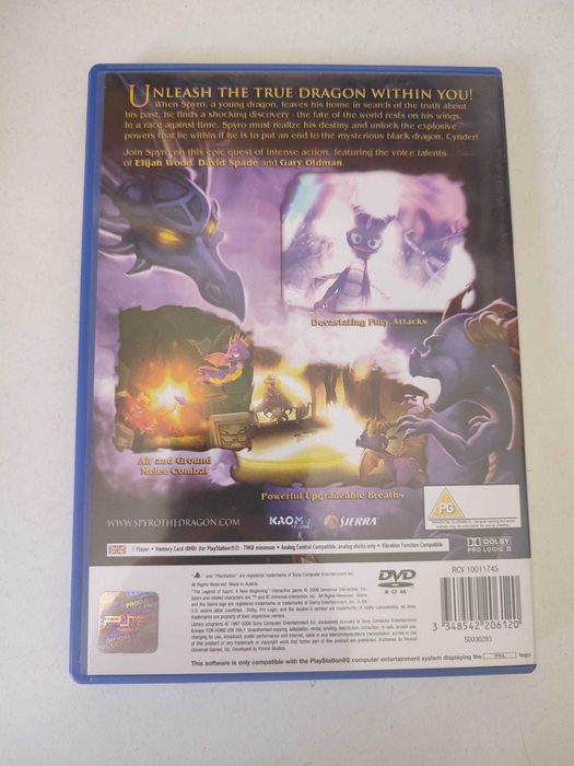PS2 - The Legend Of Spyro (The Eternal Night + A New Beginning) (Pack)64729883134338123