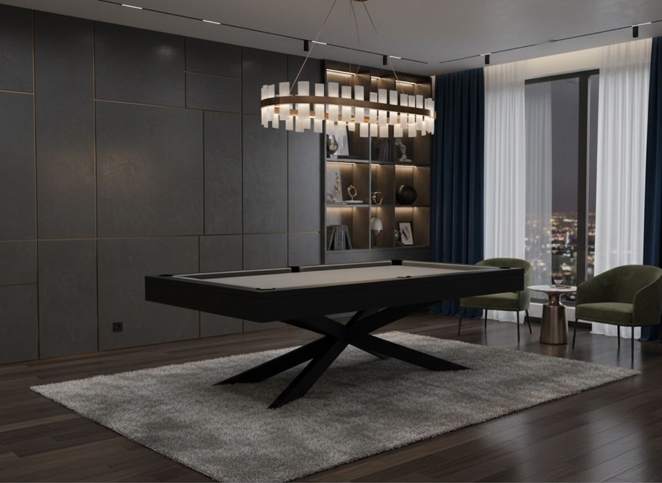 Bilhar Spider + mesa refeicoes e snooker