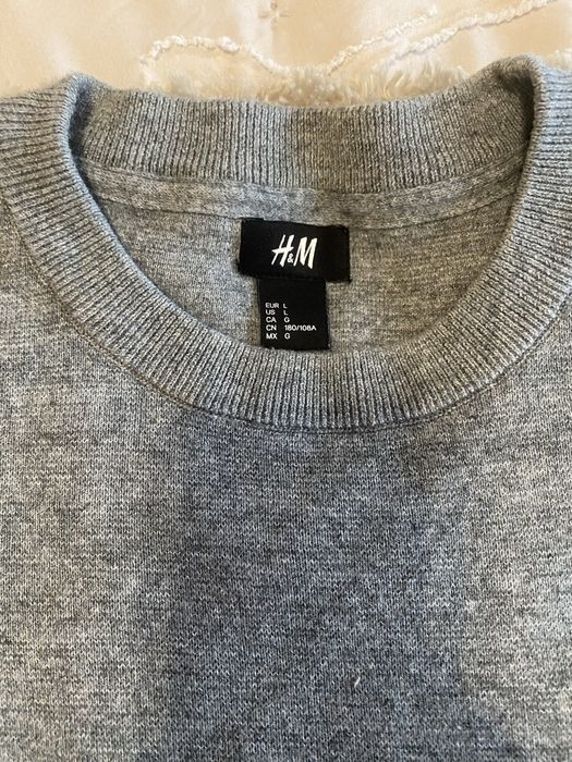 Camisola H&M cinza