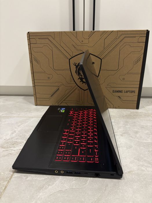 Ігровий ноутбук MSI Thin GF63 15,6”144Hz i5-12450H/16/512/RTX4050 6GB