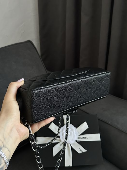 Сумка шкіряна Chanel Classic 2.55 Medium Double Flap, шанель