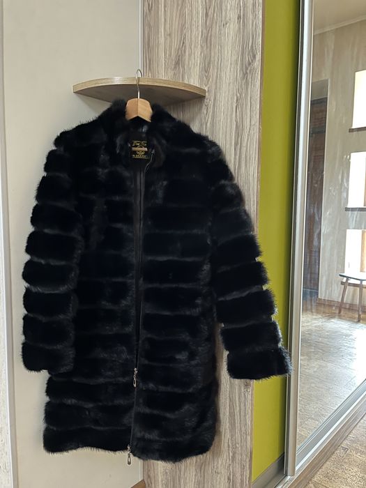 вінтажна норкова шуба-трансформер