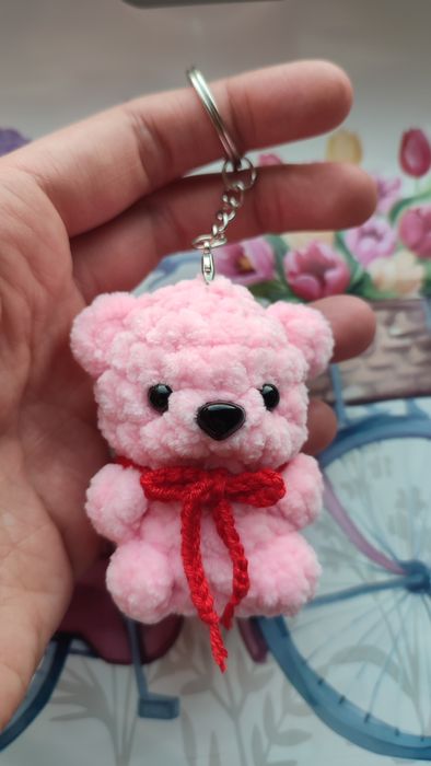 Плюшевый мишка брелок игрушка подарок