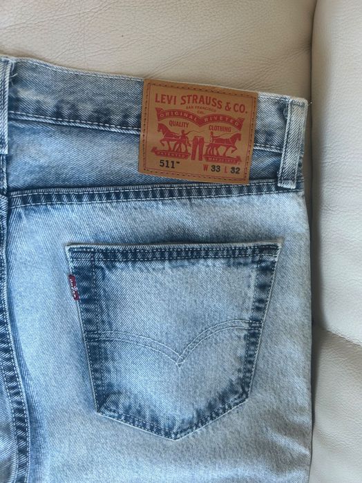Джинси Levi’s  511 розмір W33 L32