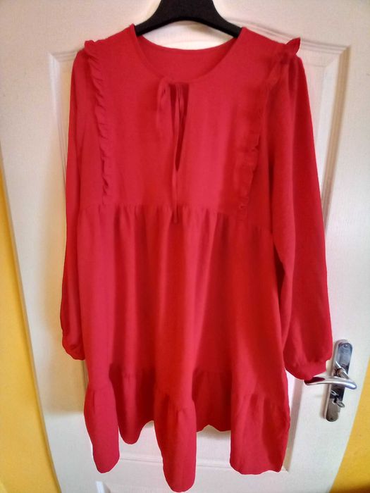 Duża sukienka / tunika damska , rozmiar sugerowany XL / 2XL