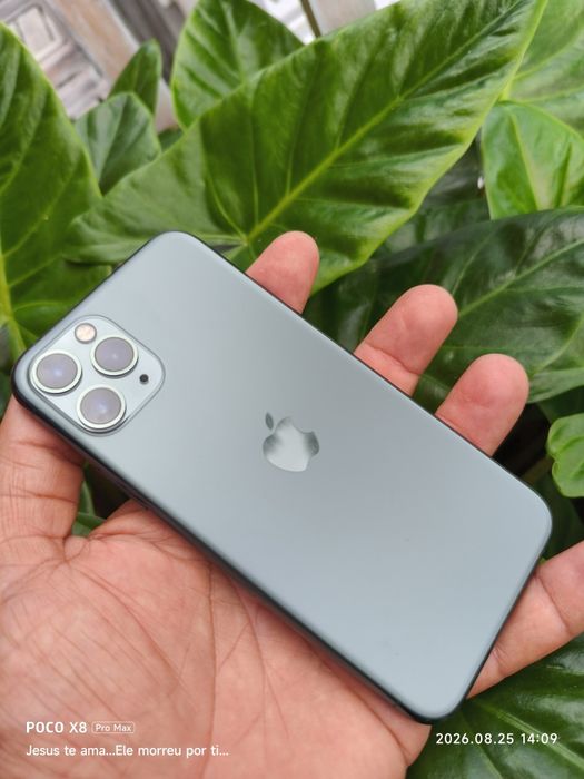 iPhone 11 Pro 256GB ecrã e bateria novos,tudo a funcionar impecável/aceito troca ou retoma inf/superior