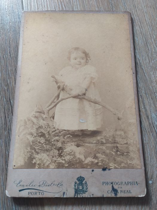 Fotos antigas em cartão