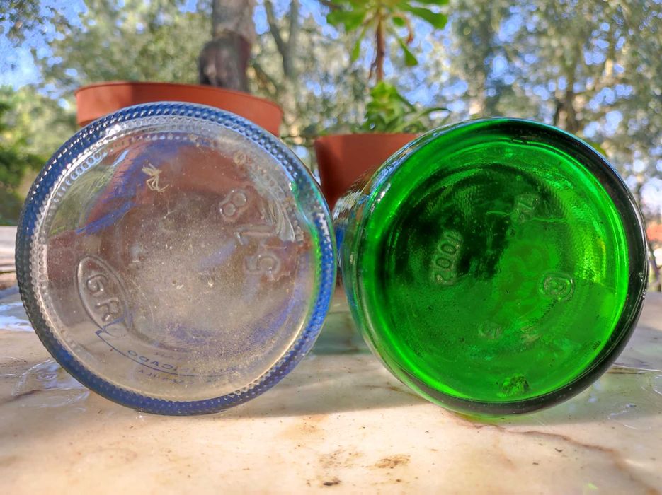 Garrafa antiga refrigerante pirogravada Superfresco (anos 60/70/80)