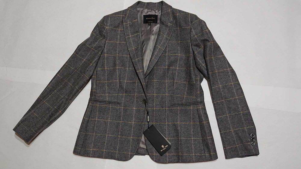 Женский пиджак Massimo Dutti Массимо Дутти eur 44 xl-2xl 50-52 шерсть