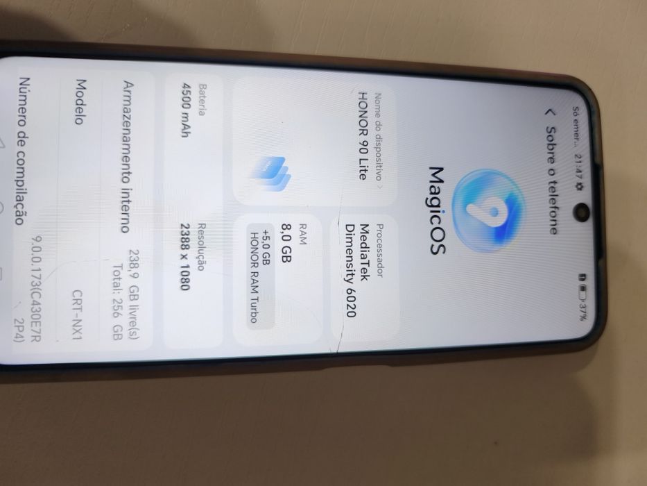 Honor 90 lite desbloqueado