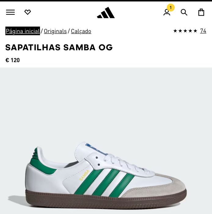 Adidas Samba OG (Verde)