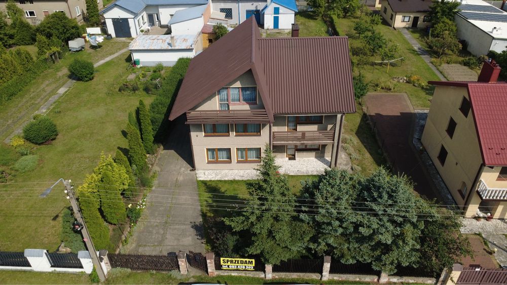 Dom 171 m² | 6 pokoi | 2 kuchnie | Bełchatów, ul. Owocowa